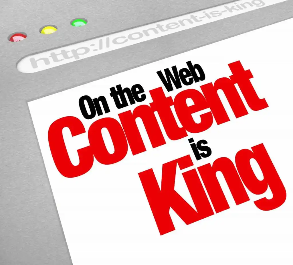 For SEO Content is King