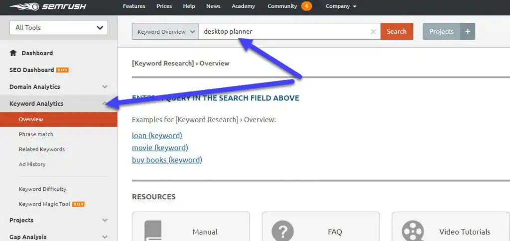 Search Engine Optimization Keywords