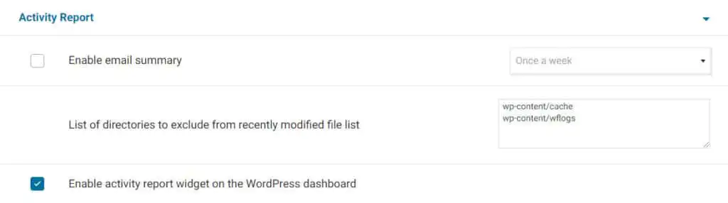 setting up wordfence