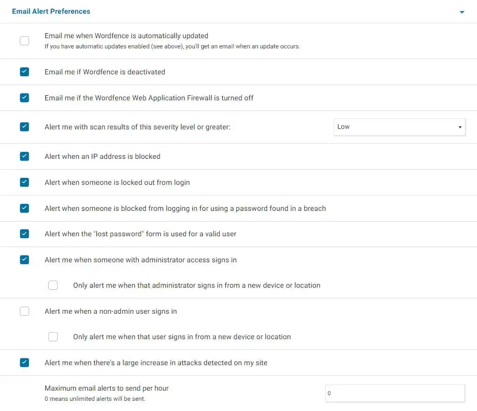 wordfence security plugin