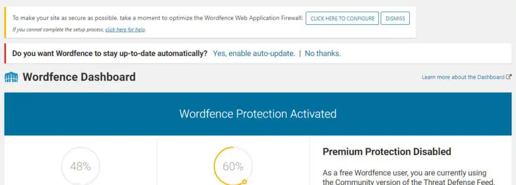 wordfence free vs premium